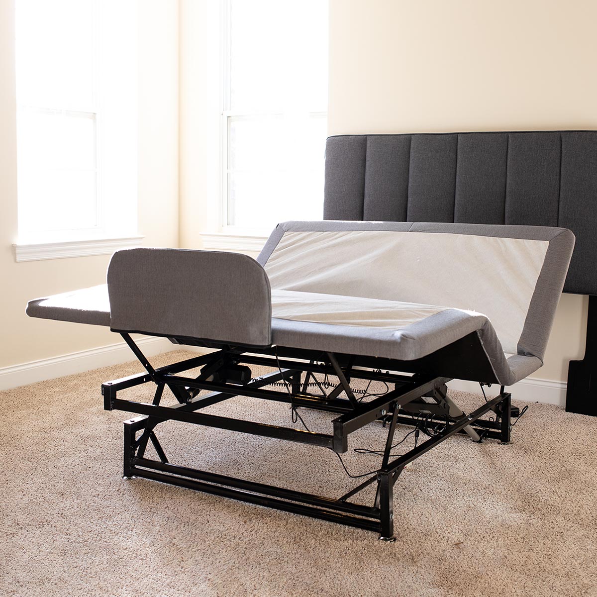 3 motor full electric high low hospital bed price